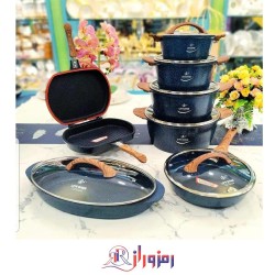 سرویس قابلمه 14 پارچه گرانیت لایف اسمایل مدل LIFEP5-14